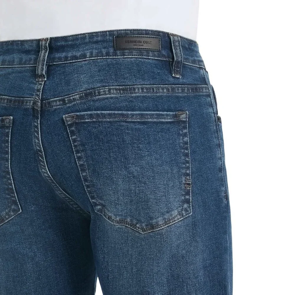 Kenneth Cole Men’s Jean  Straight Fit‎ Stretch Fabric
